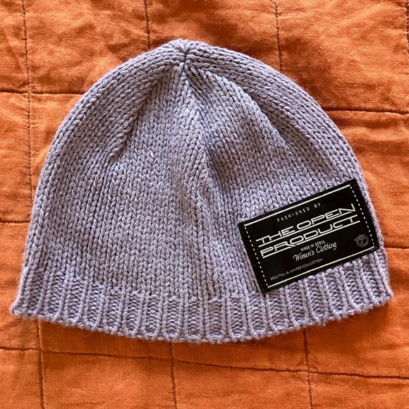 OPEN YY Purple Beanie - Picture 1 of 7